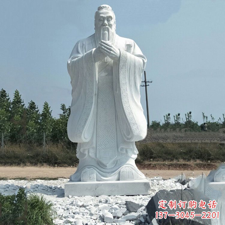 漳州校园孔子人物雕像