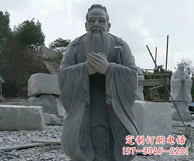 漳州校园孔子人物石雕