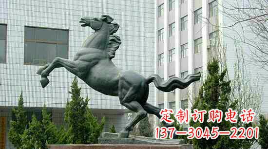 漳州校园龙马精神铜雕