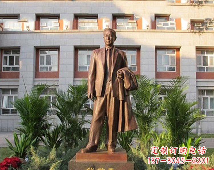 漳州校园钱学森铜雕