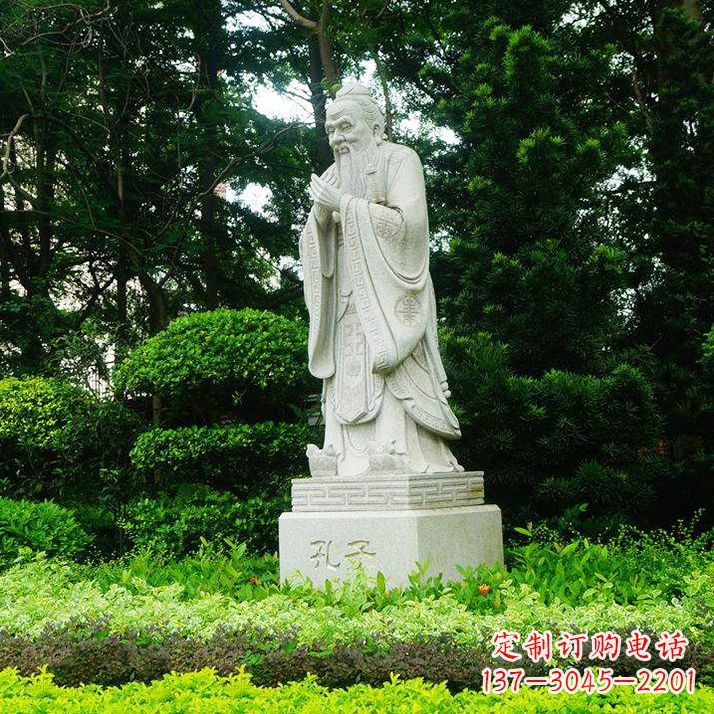 漳州学校名人铜像雕塑 孔子铜像雕塑