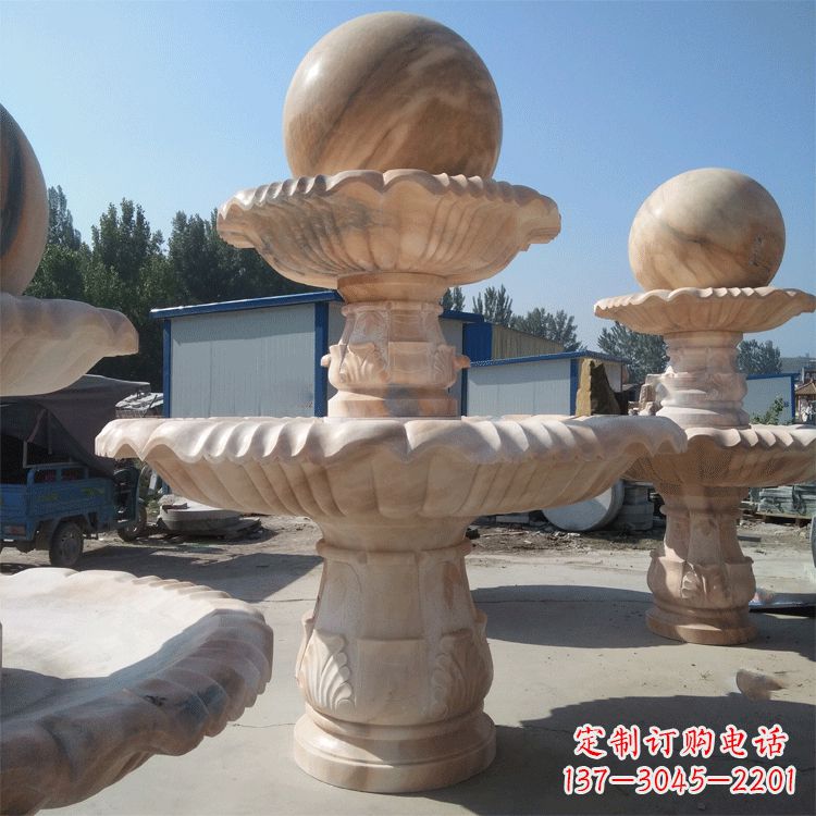漳州一米的喷泉石雕