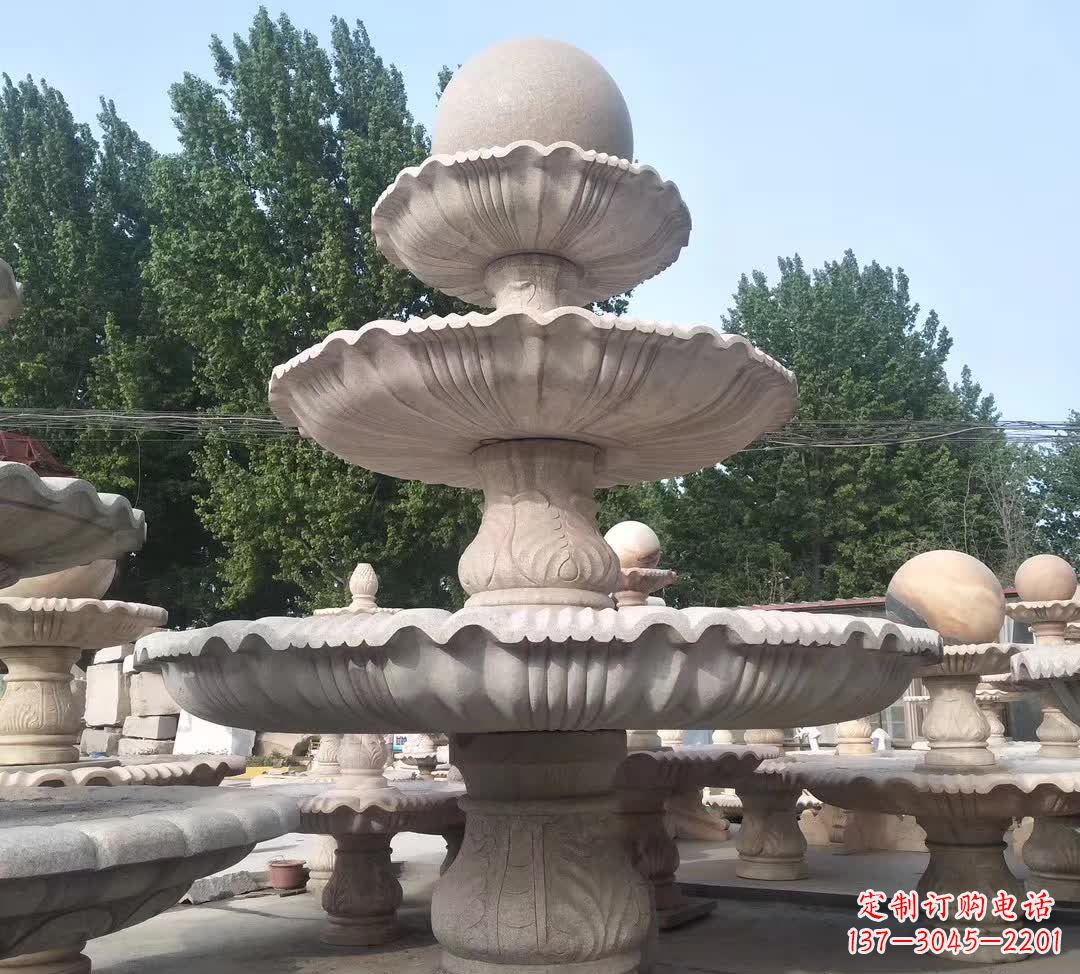 漳州音乐风水球石雕