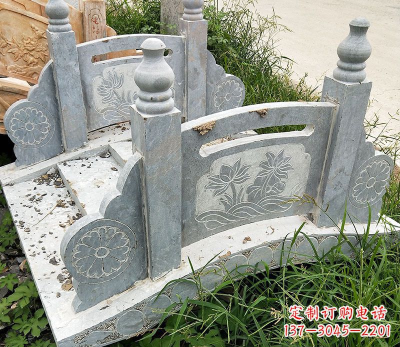漳州园林仿古石栏板景观石雕_1 (2)