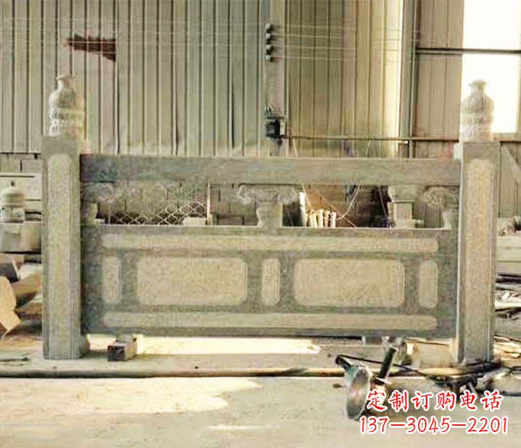 漳州园林仿古石栏板景观石雕