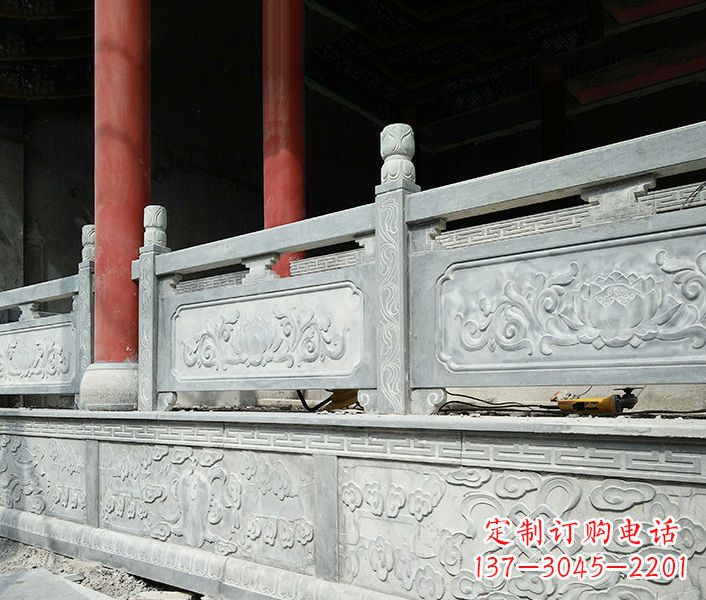 漳州园林仿古石栏板景观石雕_1 (3)