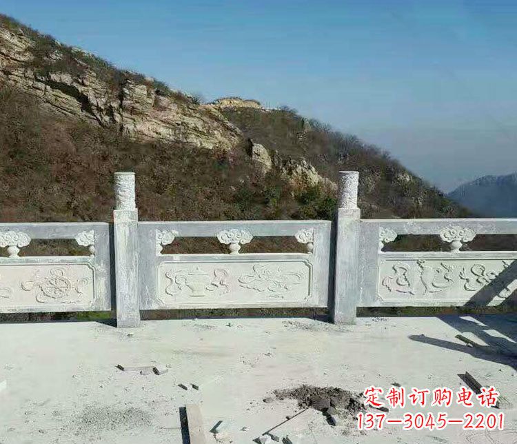漳州园林仿古石栏板景观石雕_2 (3)
