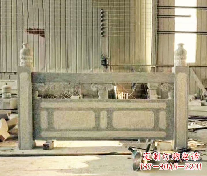 漳州园林仿古石栏板景观石雕_2 (2)