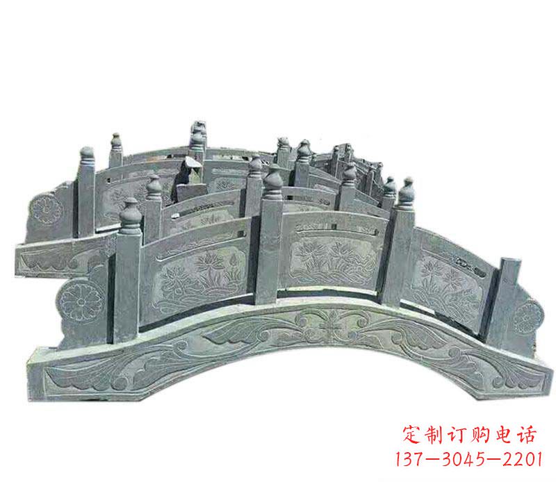 漳州园林仿古石栏板景观石雕_2