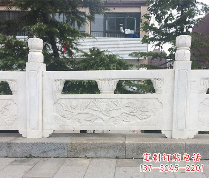 漳州园林景观大理石浮雕栏板 (2)