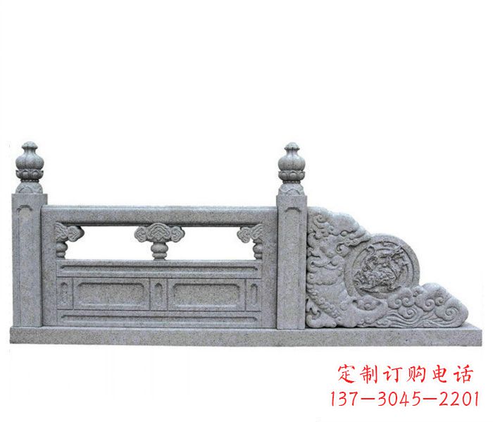 漳州园林景观大理石栏板雕塑 (2)