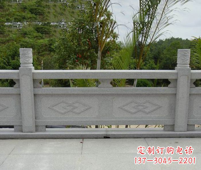漳州园林景观大理石栏板雕塑 (3)