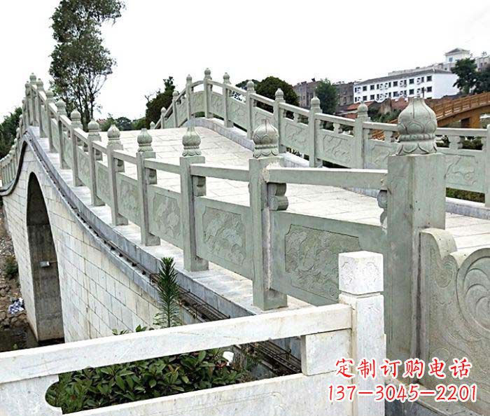 漳州园林景观大理石栏板石雕 (3)