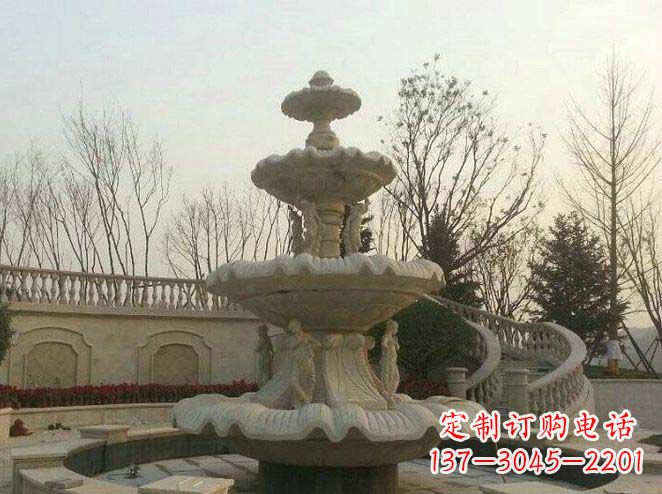 漳州园林景观大型喷泉石雕 (2)