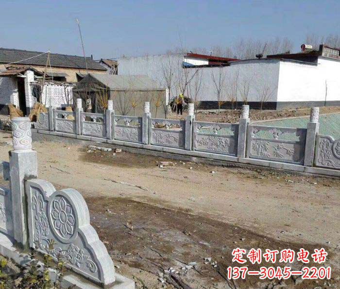 漳州园林景观仿古栏板石雕
