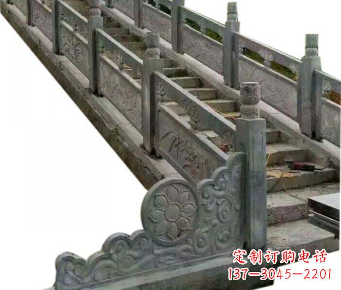 漳州园林景观仿古石雕栏板 (4)