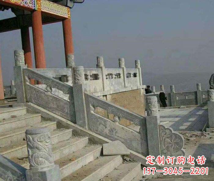 漳州园林景观仿古石雕栏板