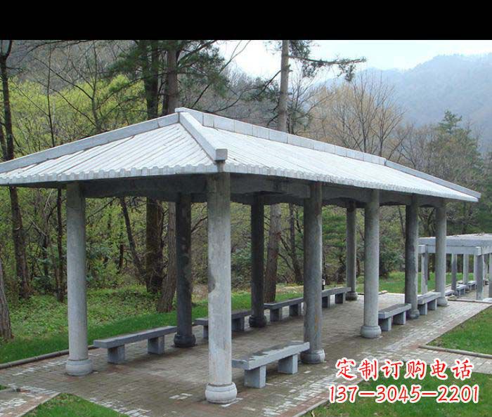 漳州园林景观仿古石雕长廊