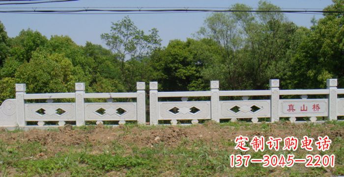 漳州园林景观真山桥石雕栏板 (2)