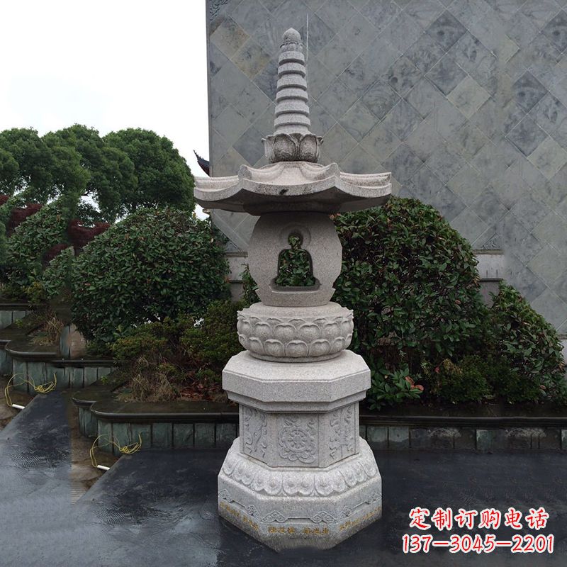 漳州园林石雕灯笼