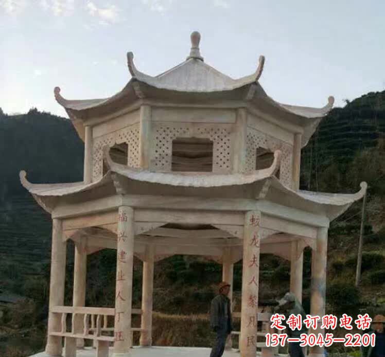 漳州园林石雕凉亭