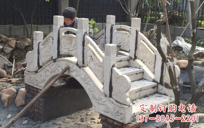 漳州园林小型石拱桥 (2)