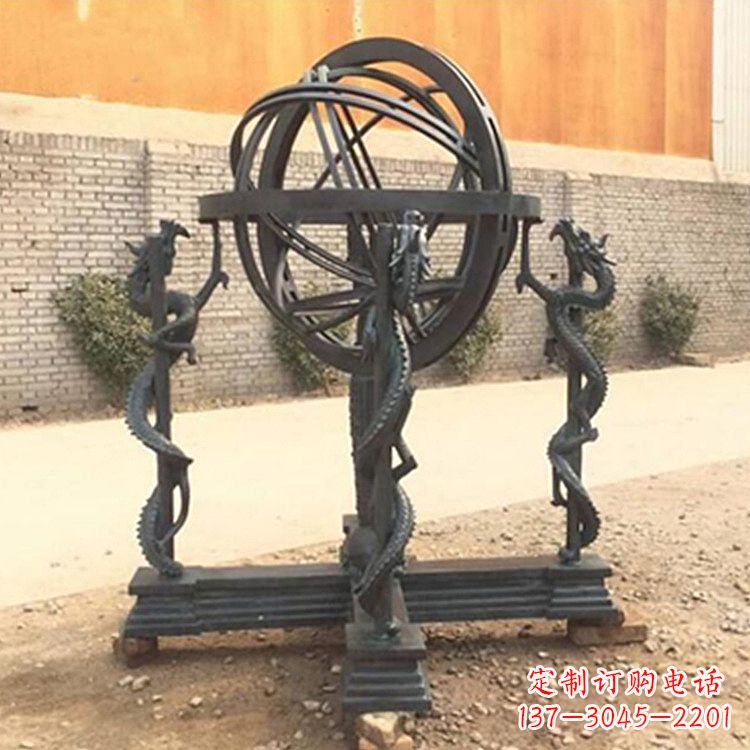 漳州张衡天体仪浑天仪雕塑摆件