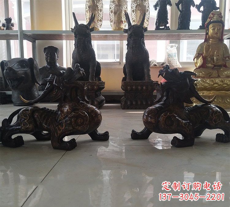 漳州招财辟邪貔貅铜雕