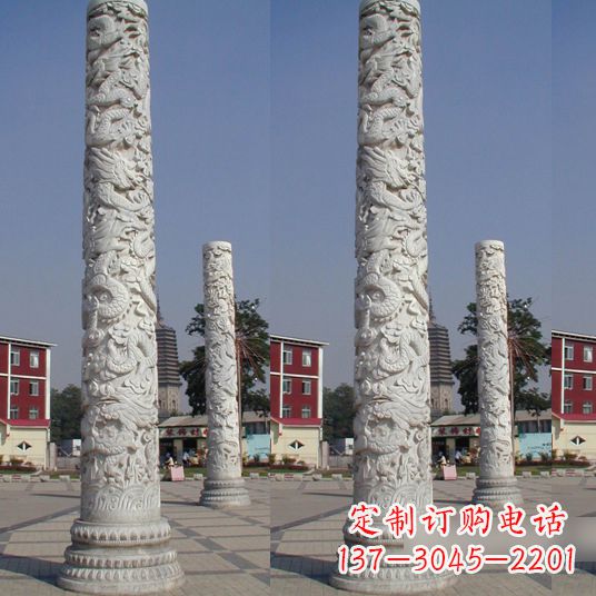 漳州中国龙柱雕塑