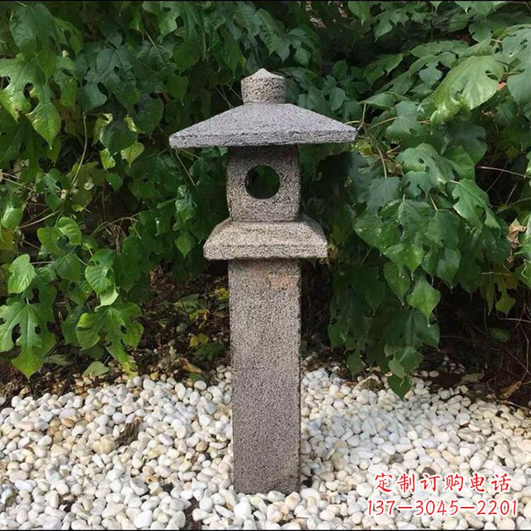 漳州中式复古园林石灯