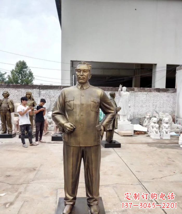 漳州周恩来铜雕 (3)