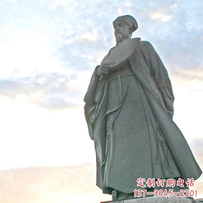 漳州诸葛亮雕塑-三国著名历史人物雕像