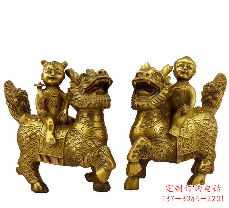 漳州铸铜福禄麒麟