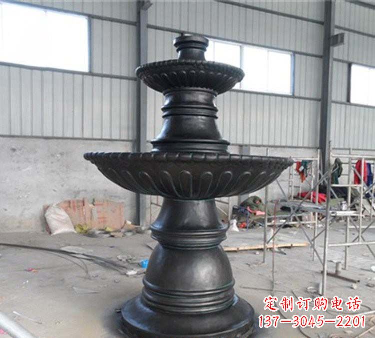 漳州铸铜简约双层喷泉