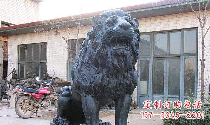 漳州铸铜狮子铜雕