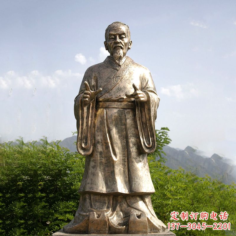 漳州祖冲之纯铜雕像